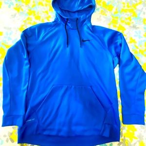 Nike ThermaFit Hoody Royal Blue sz XL